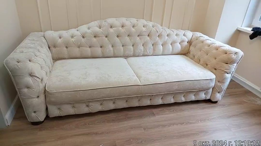 Замена обивки дивана на дому. Казань